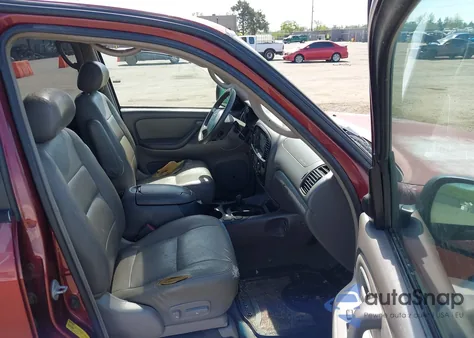 2004 Toyota Sequoia Sr5 V8 z USA, uszkodzony, nr VIN 5TDBT44A24S208829